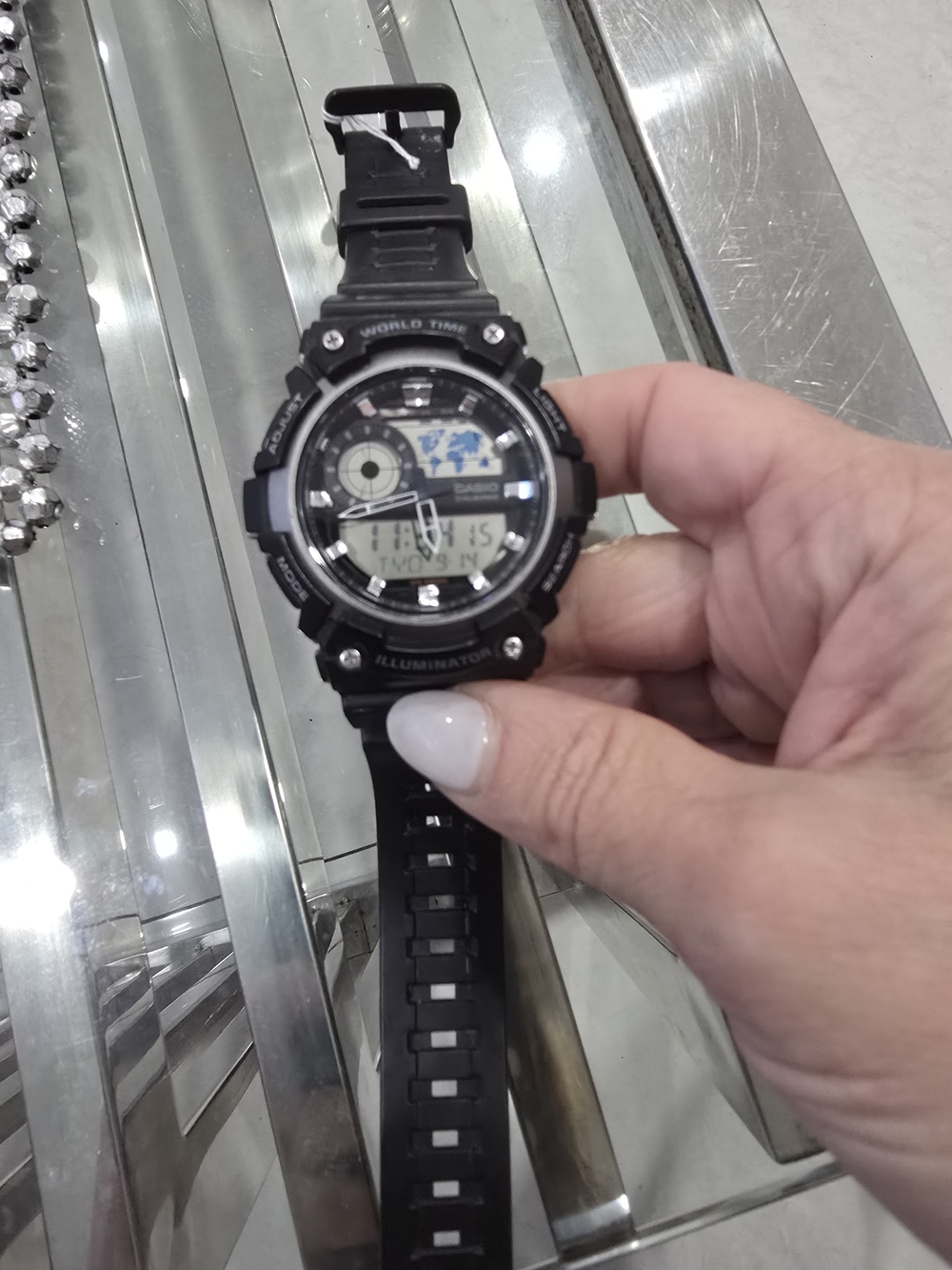 Casio Black Digital-Analog Sports Watch
